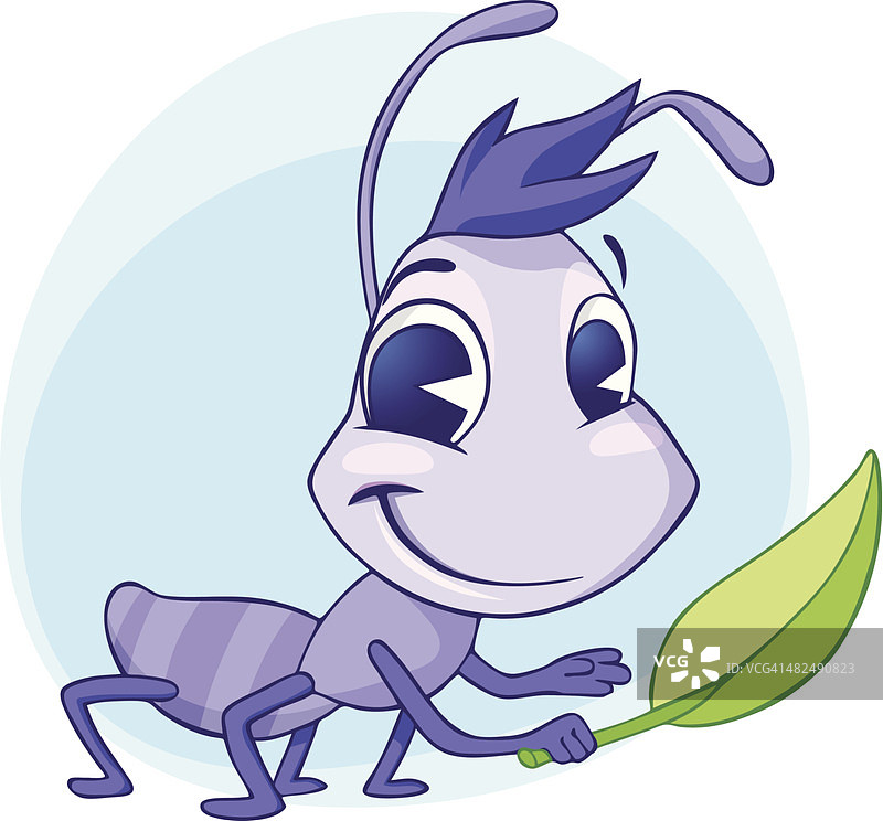 快乐的蚂蚁宝宝图片素材