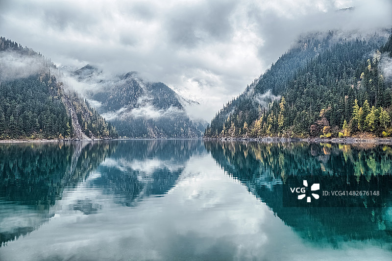 九寨沟长海图片素材