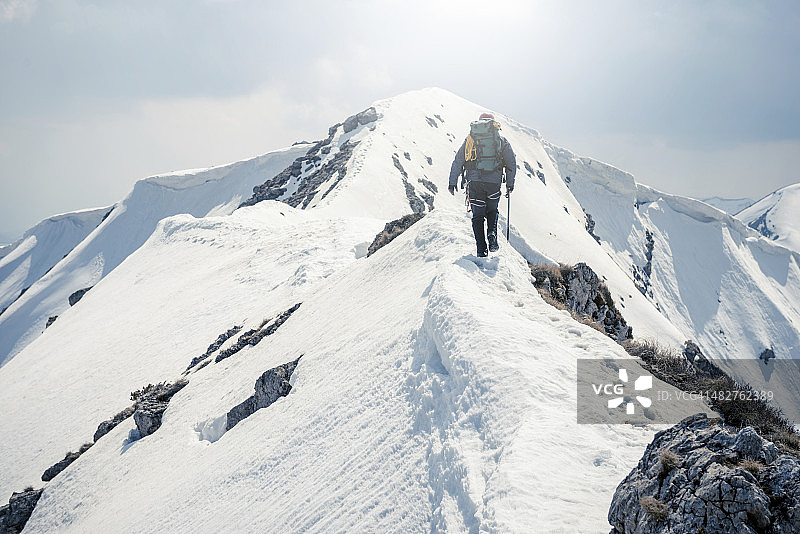 登山者图片素材