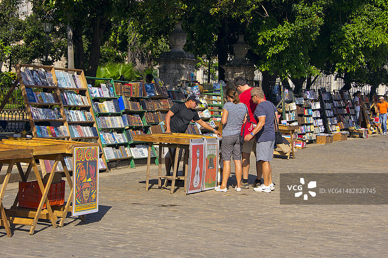 哈瓦那书商图片素材