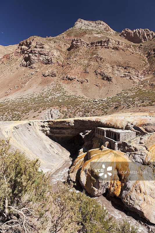 印加桥，门多萨图片素材