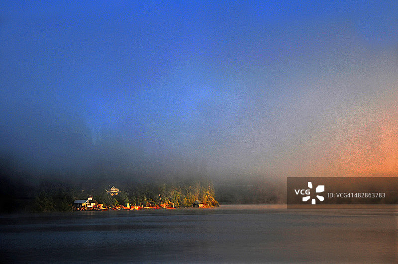 科达伦湖风光图片素材