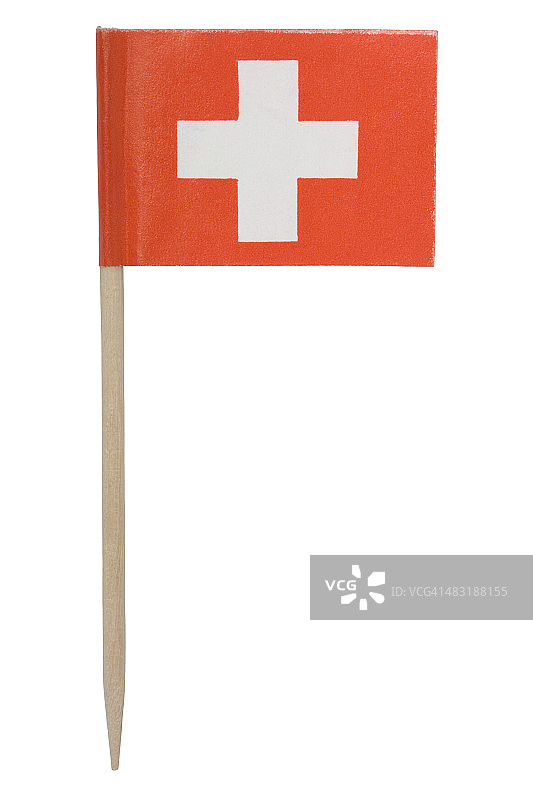瑞士国旗加大号牙签图片素材