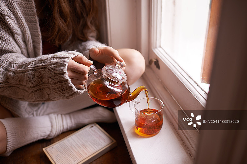 随时都是饮茶时间图片素材