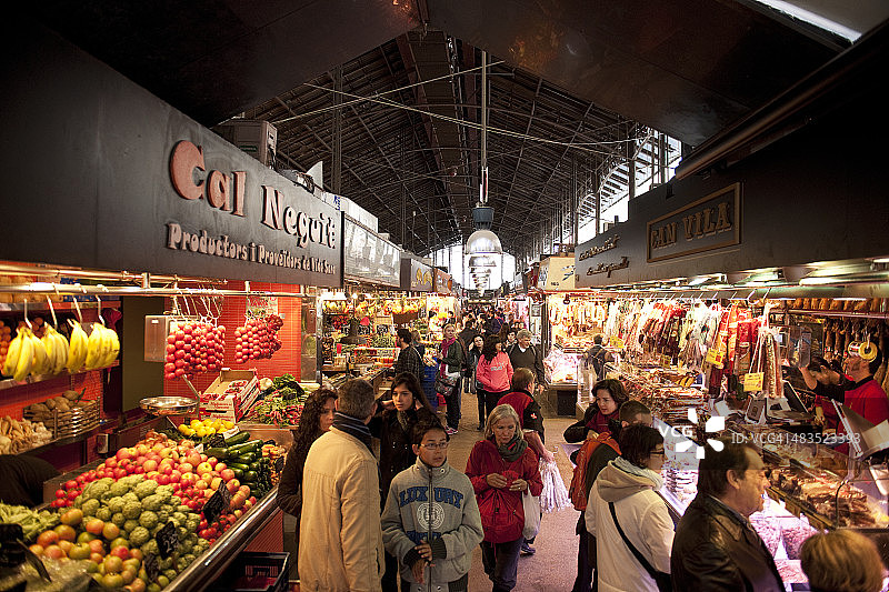 博盖利亚市场图片素材