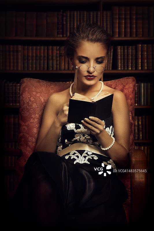 图书馆内图片素材