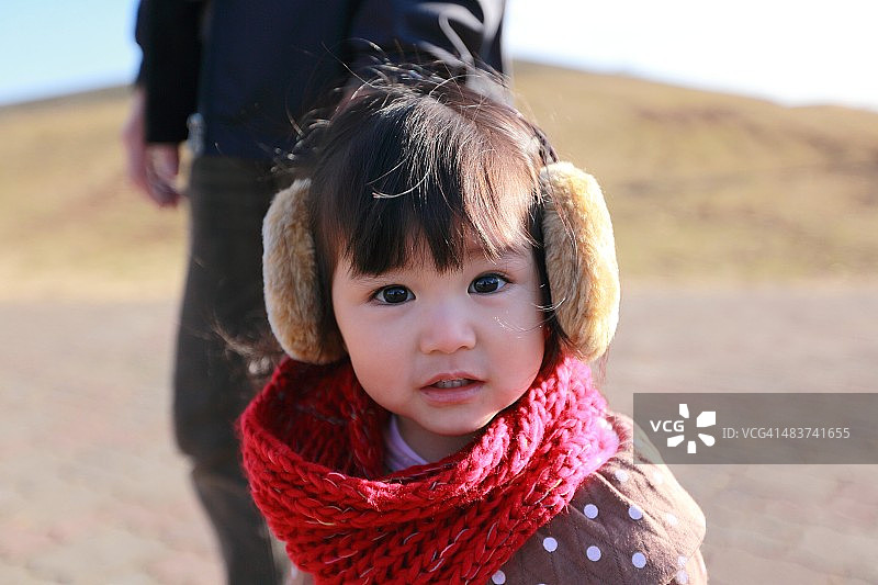 耳罩和披肩图片素材