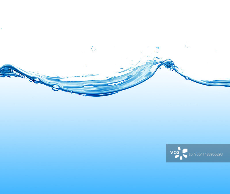 蓝色的水图片素材
