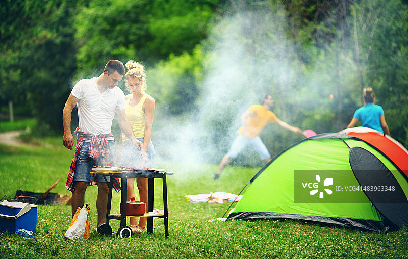 烧烤派对图片素材