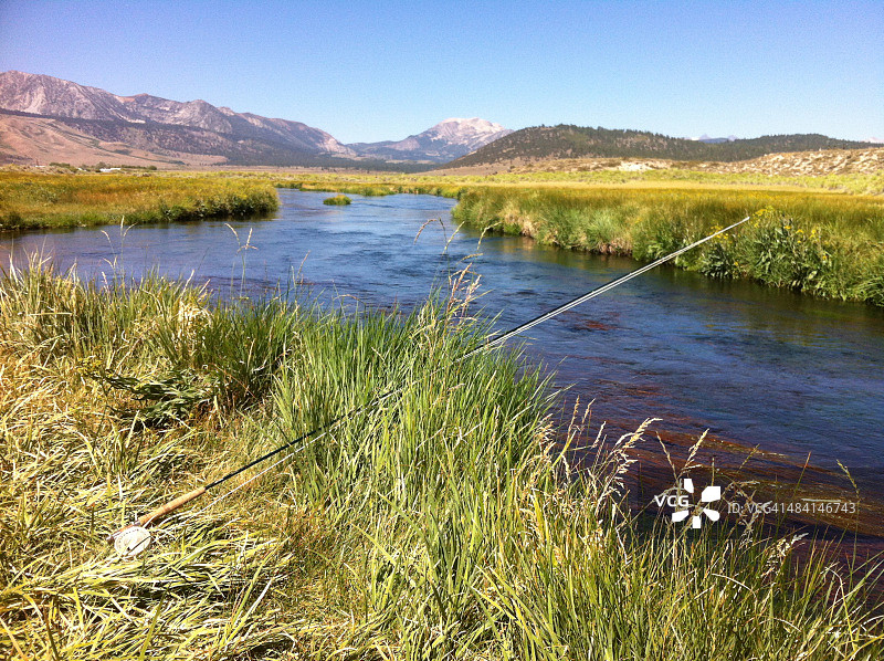 钓鱼去了…图片素材