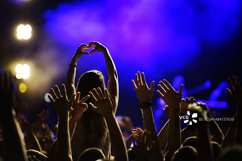 音乐会的人群图片素材