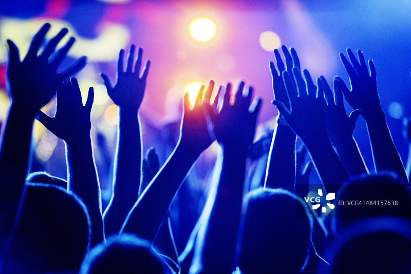 音乐会的人群图片素材