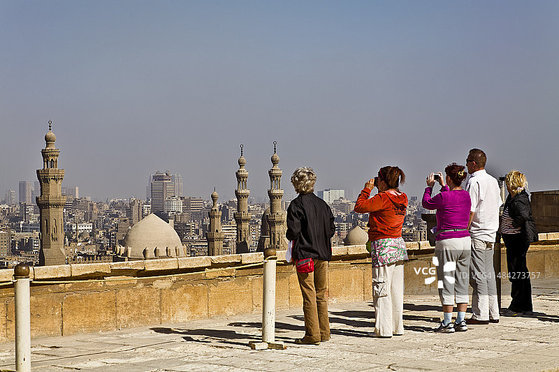里法伊清真寺和苏丹哈桑清真寺图片素材