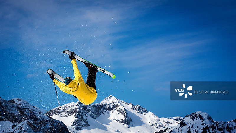 自由式滑雪图片素材