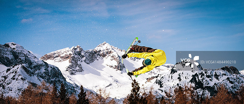 自由式滑雪图片素材