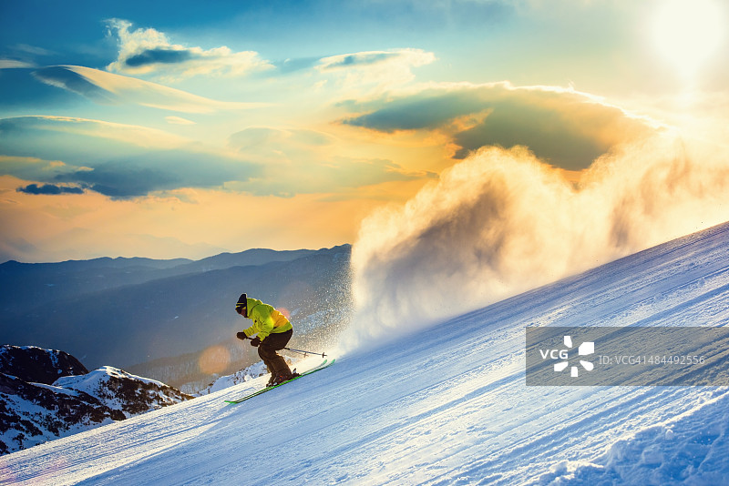 自由式滑雪图片素材