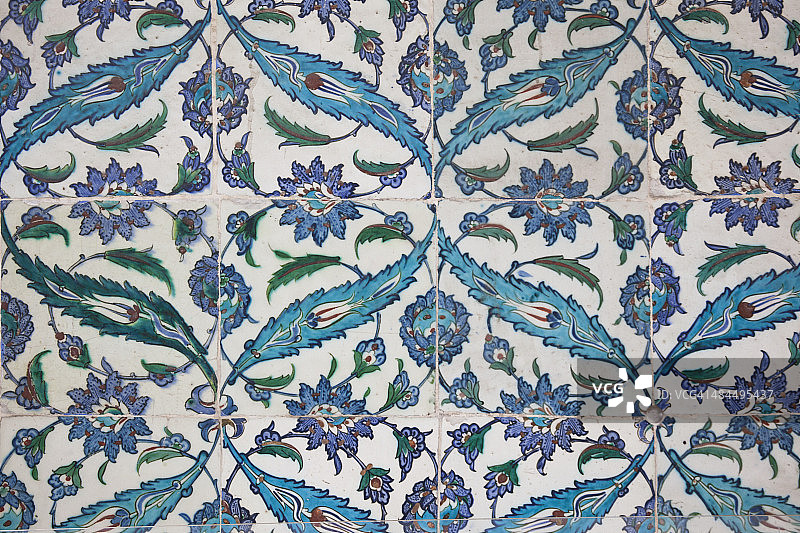 瓷砖表面特写图片素材