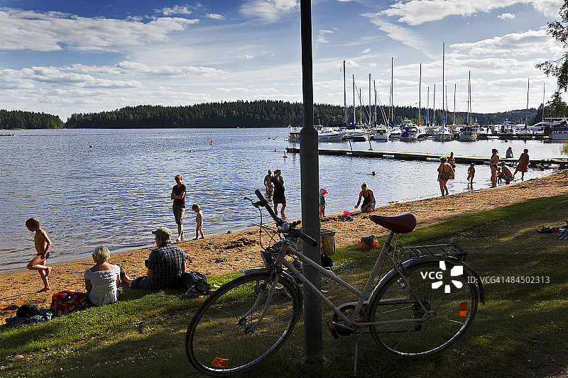 萨翁林纳，芬兰图片素材