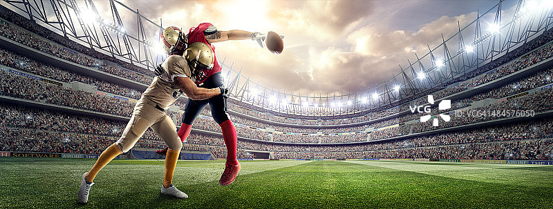 美式橄榄球运动员图片素材