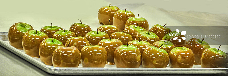 焦糖苹果图片素材