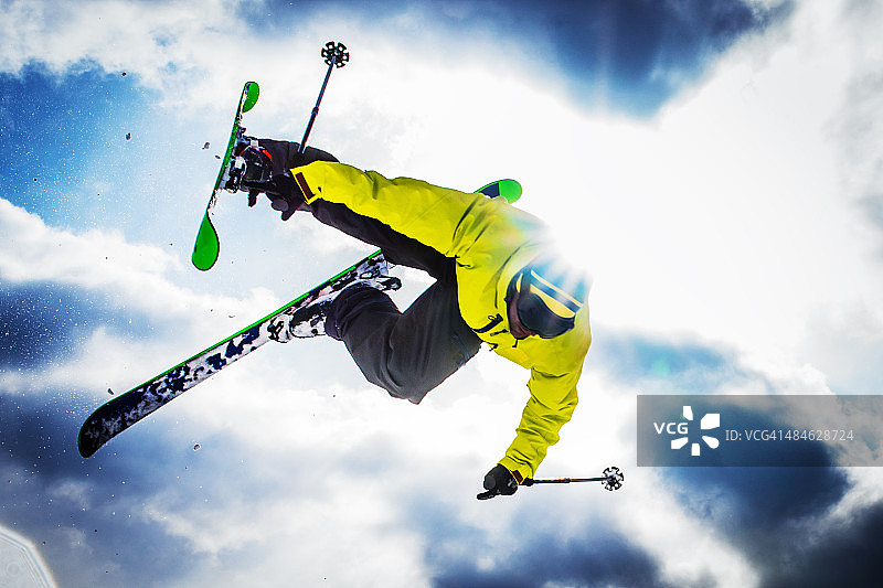 自由式滑雪图片素材