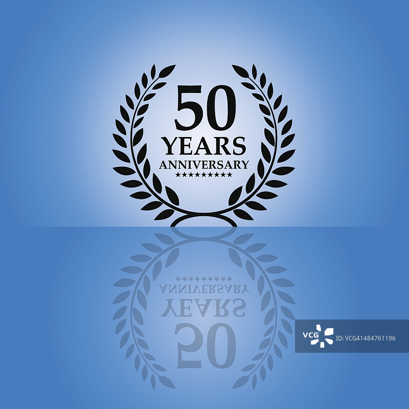 五十年周年纪念标志图片素材