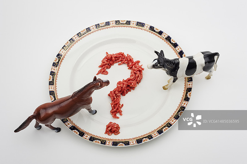 牛肉还是马肉？图片素材