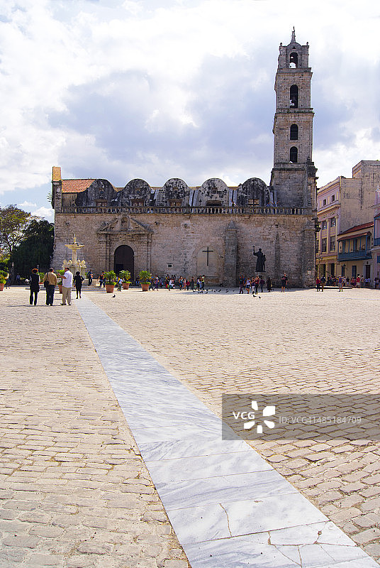 哈瓦那圣方济各教堂图片素材