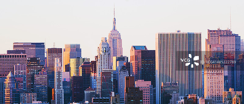 美国纽约城市天际线图片素材