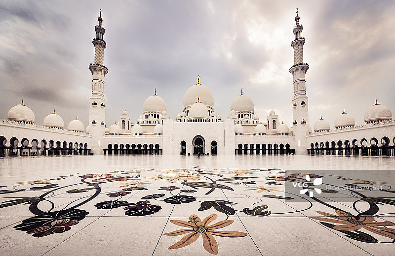 谢赫扎耶德大清真寺图片素材