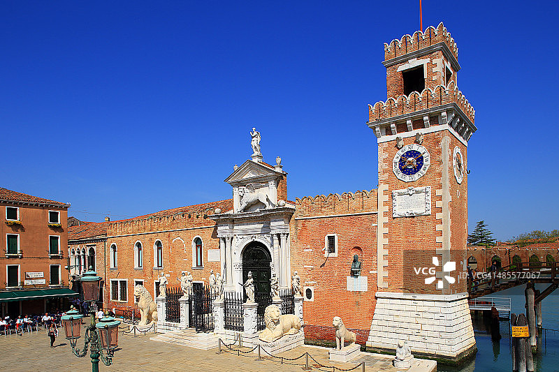 意大利威尼斯军械库图片素材