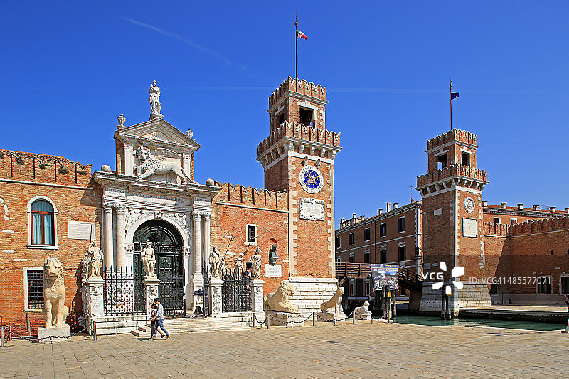 意大利威尼斯军械库图片素材