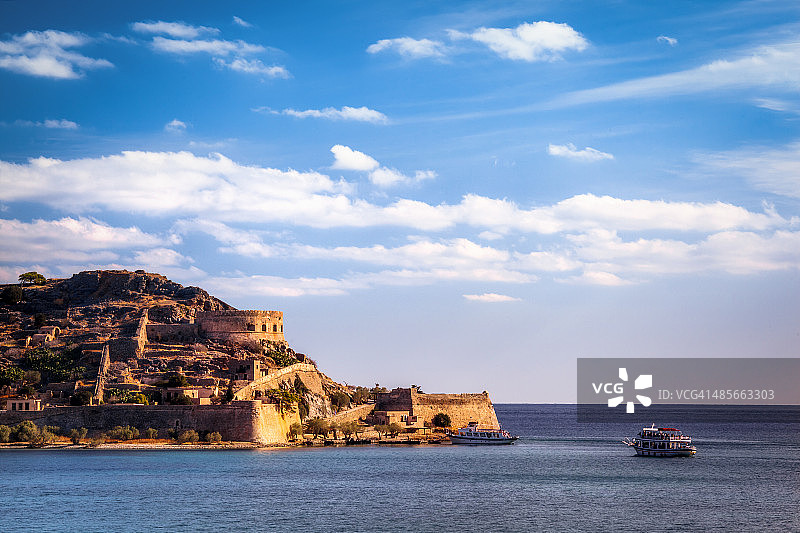 斯皮纳龙加麻风岛图片素材