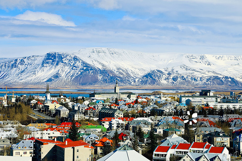 雷克雅未克城市风光图片素材
