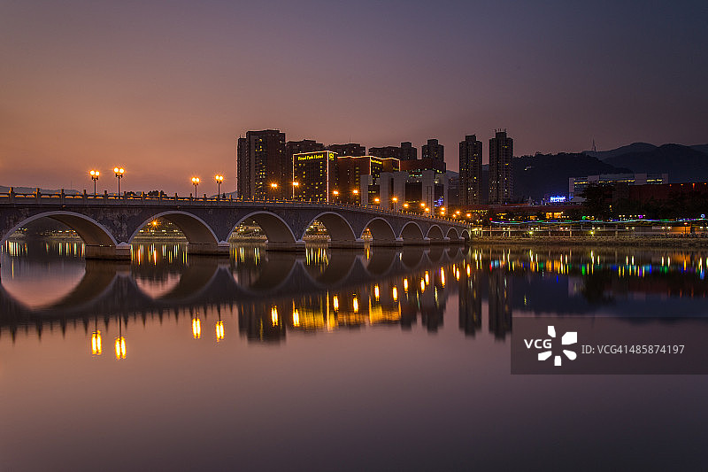 沙田黄昏图片素材