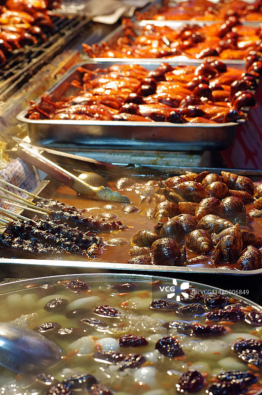 夜市小吃图片素材