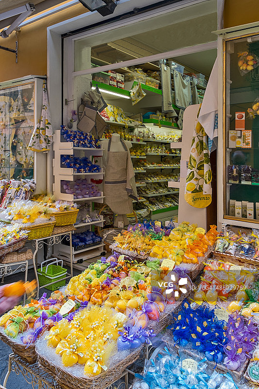 索伦托糖果店图片素材