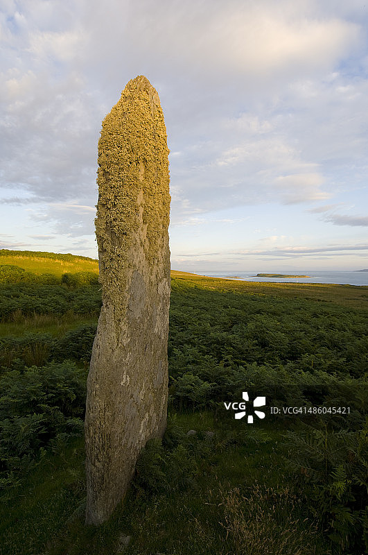 朱拉岛立石图片素材