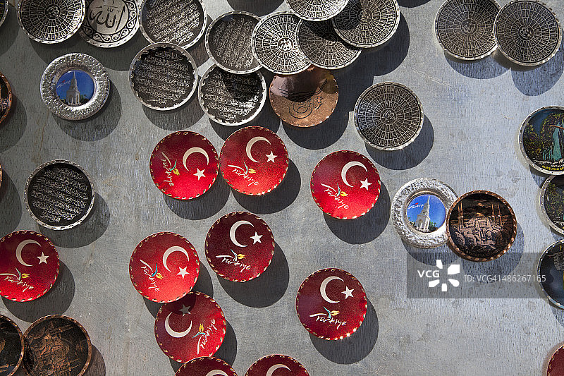 在售的冰箱贴纪念品图片素材