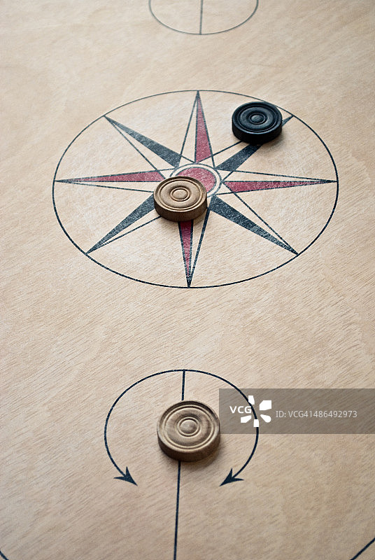 卡罗姆棋盘图片素材