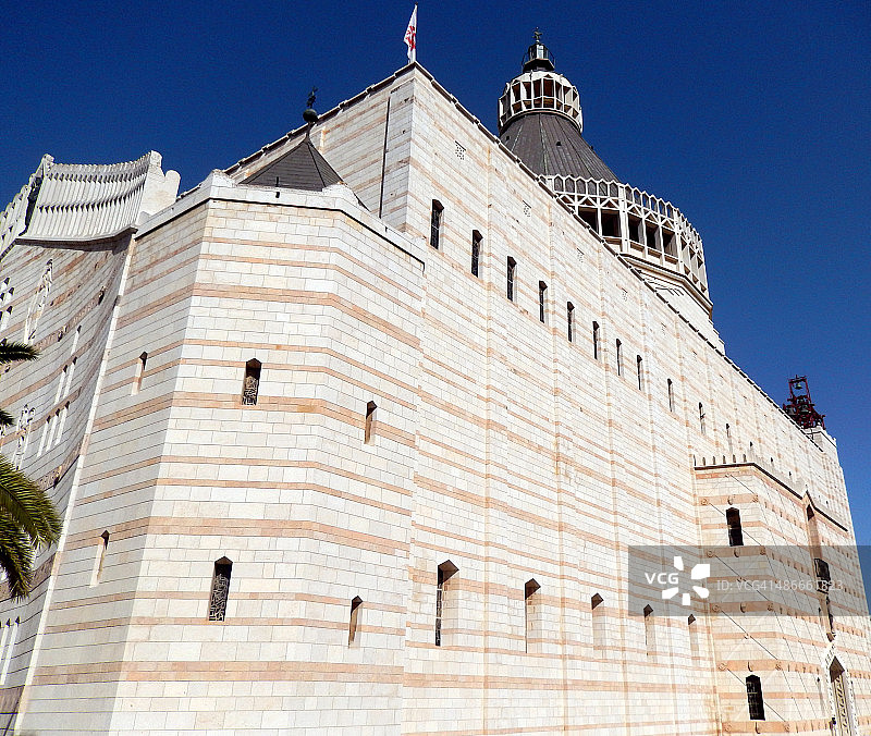 以色列拿撒勒报喜大教堂图片素材