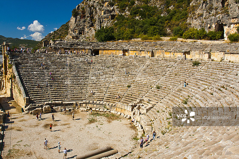 土耳其米拉剧院图片素材