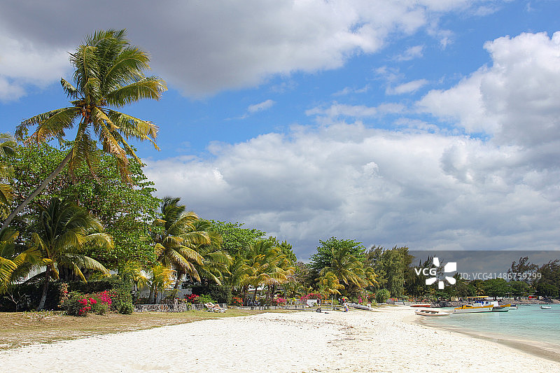 毛里求斯海滩风光图片素材