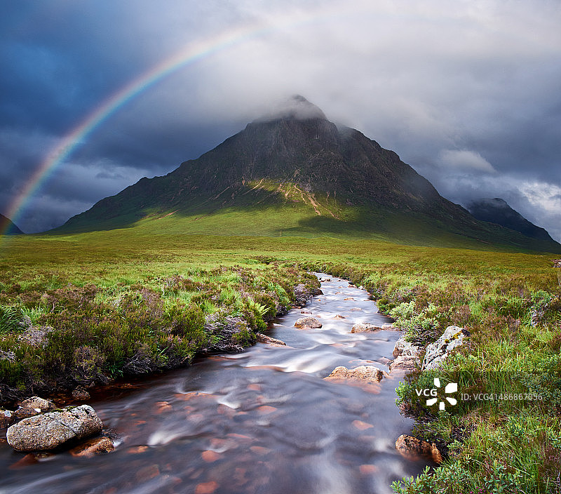 布achaille Etive Mor风景图片素材