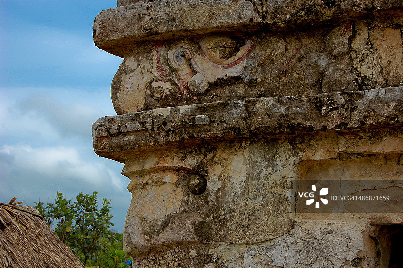 图卢姆壁画神庙图片素材