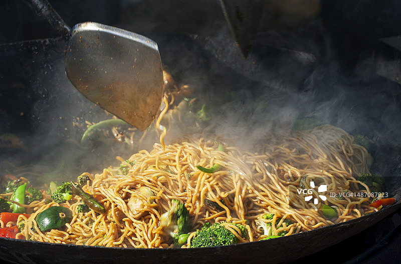 中国式炒菜烹饪图片素材