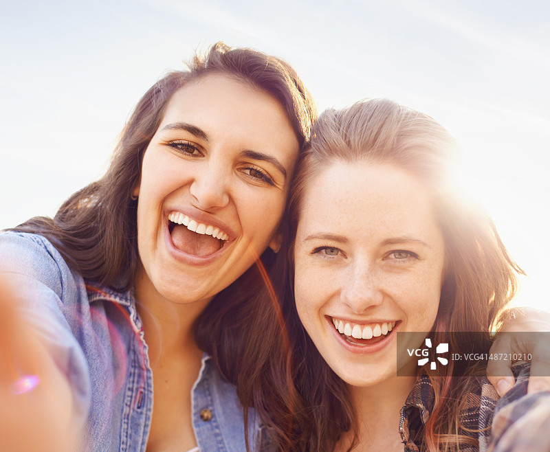 自拍时间！图片素材