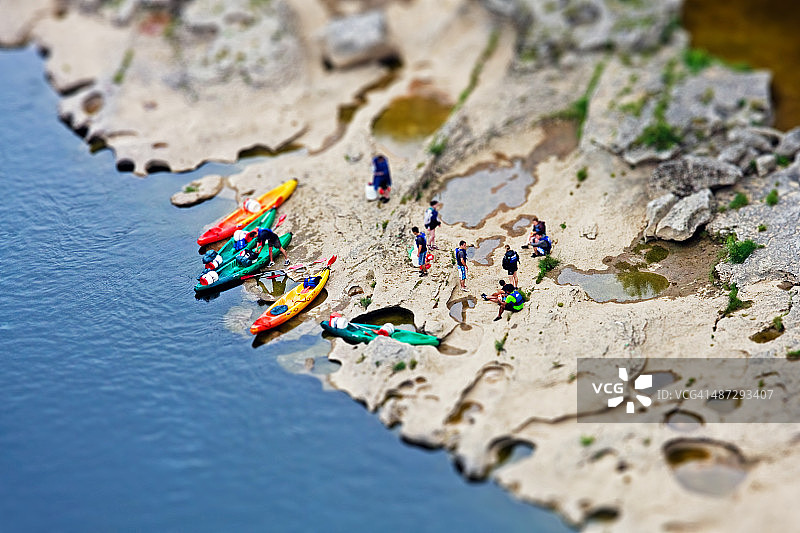 迷你皮划艇图片素材