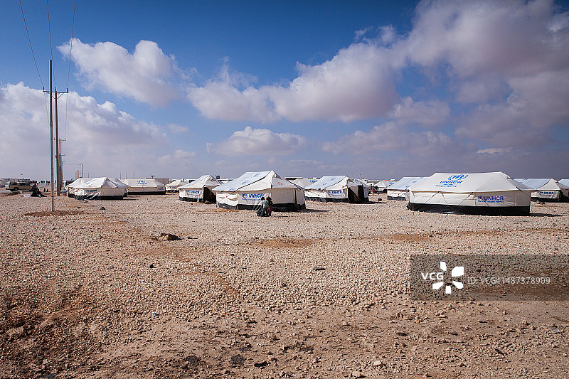 难民营景观图片素材