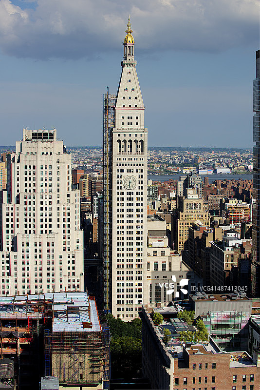 美国大都会人寿大厦图片素材